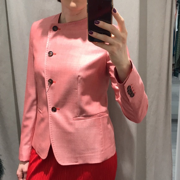 Blazer (silk & wool) - Picture 2 of 6